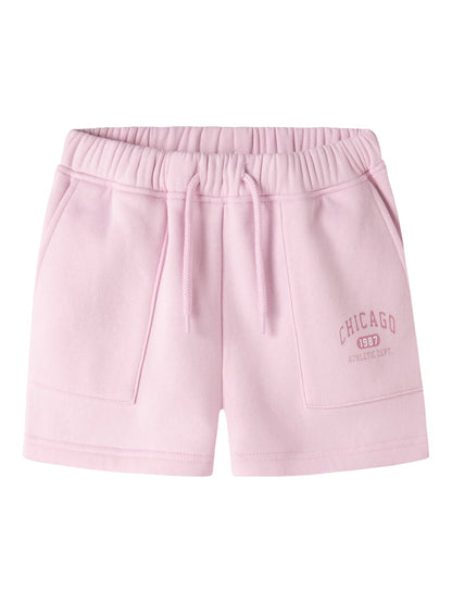 Shorts Sweat Fabia Enfärgad Rosa