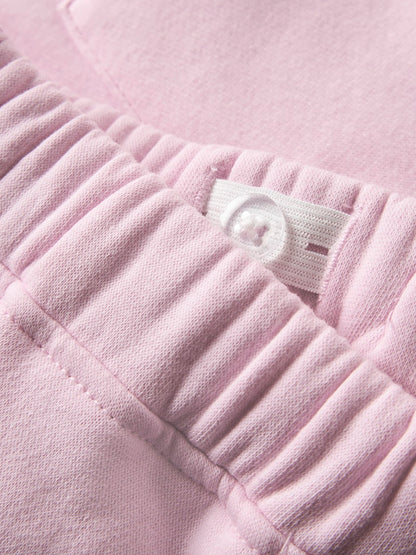 Shorts Sweat Fabia Enfärgad Rosa