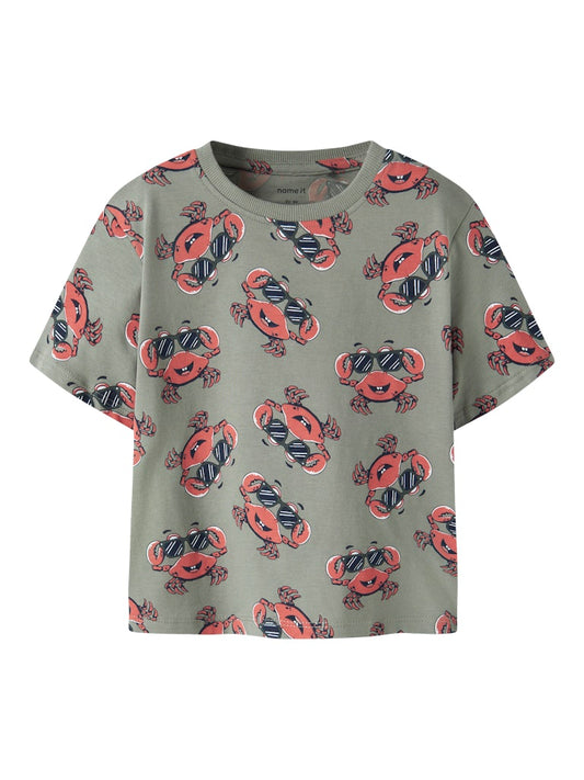 Kortärmad T-shirt Valther Krabbor Grön