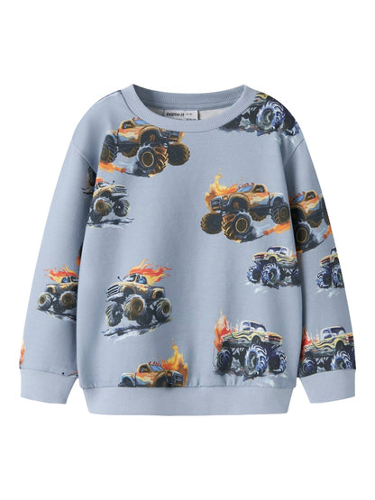 Sweattröja Bilar Dali Blå