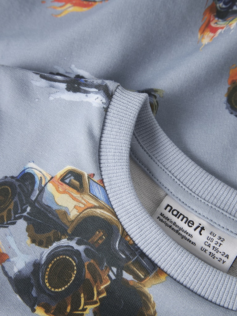 Sweattröja Bilar Dali Blå