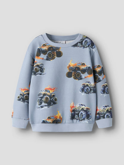 Sweattröja Bilar Dali Blå