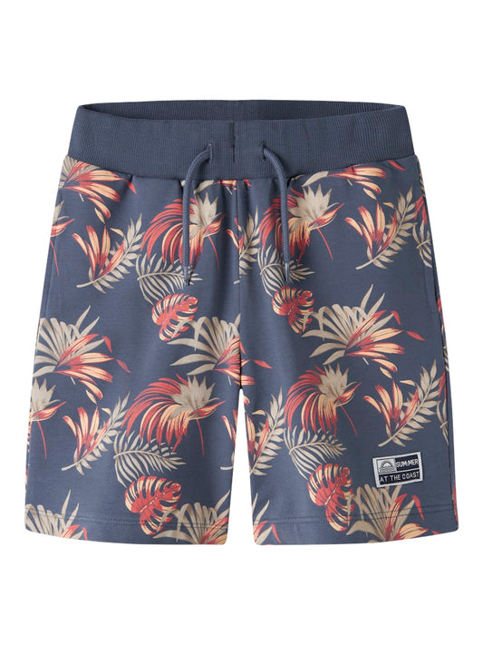 Sweatshorts Fluz K Mönstrade Blå