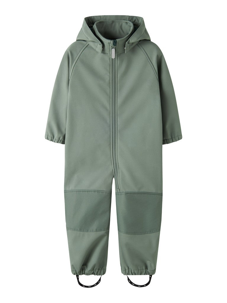 Softshell Overall Vattentät Alfa08 Magisk Djur Grön
