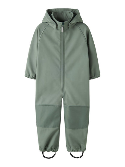 Softshell Overall Vattentät Alfa08 Magisk Djur Grön
