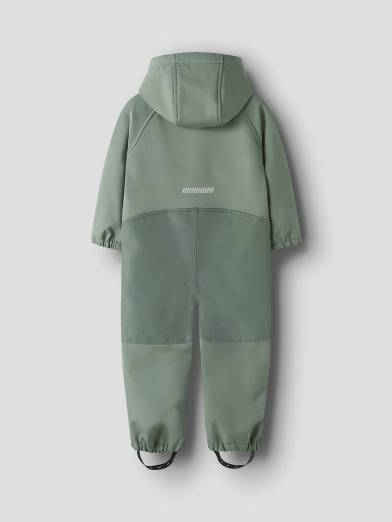Softshell Overall Vattentät Alfa08 Magisk Djur Grön