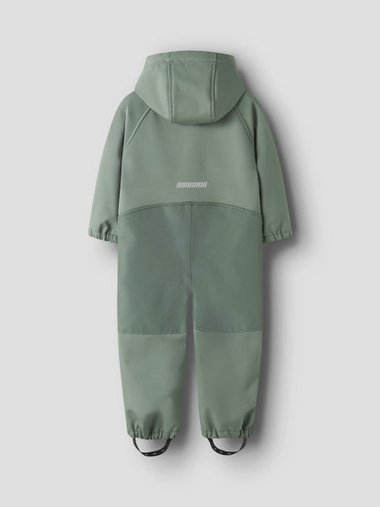 Softshell Overall Vattentät Alfa08 Magisk Djur Grön