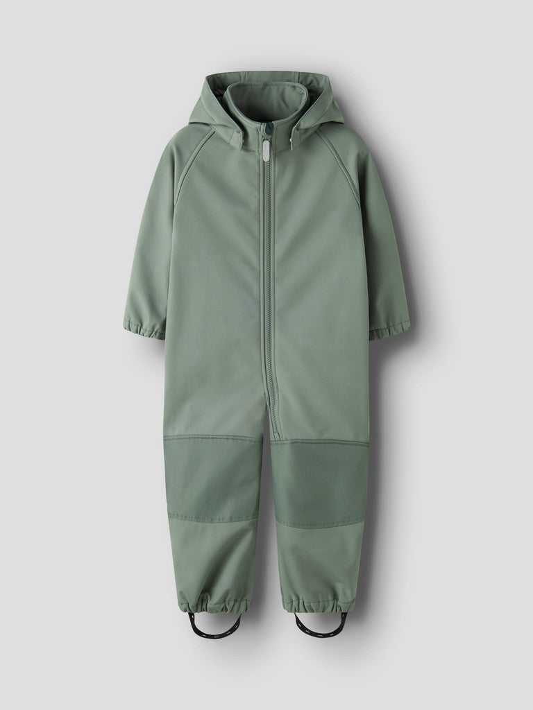 Softshell Overall Vattentät Alfa08 Magisk Djur Grön