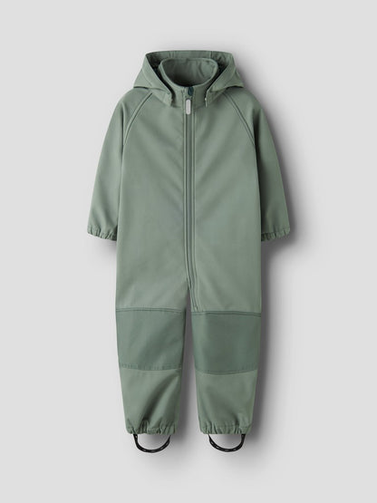 Softshell Overall Vattentät Alfa08 Magisk Djur Grön