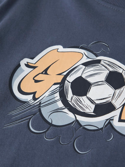 T-shirt Veldo Fotboll Blå
