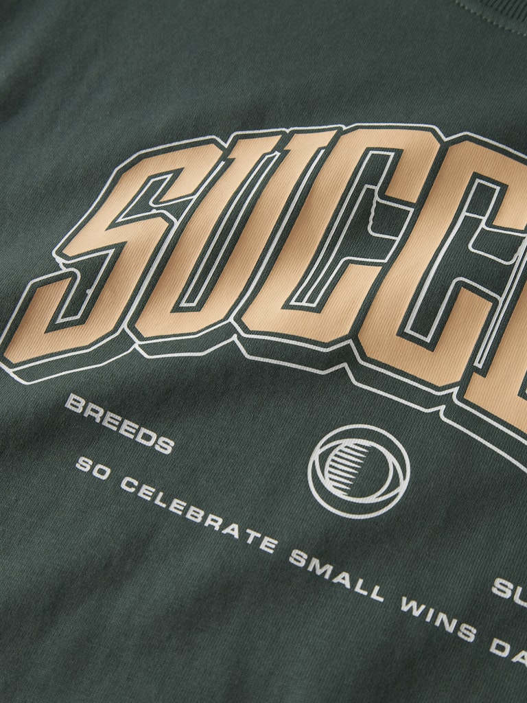 T-shirt Kortärmad Success Valix Grön