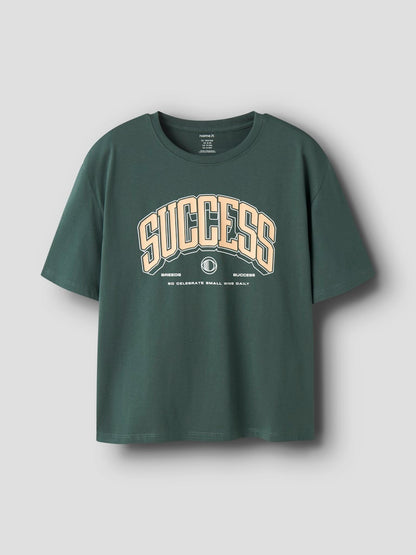 T-shirt Kortärmad Success Valix Grön