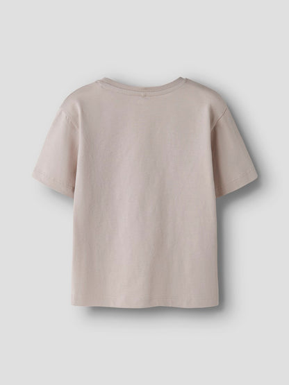 Kortärmad T-shirt Voto Safaridjur Beige