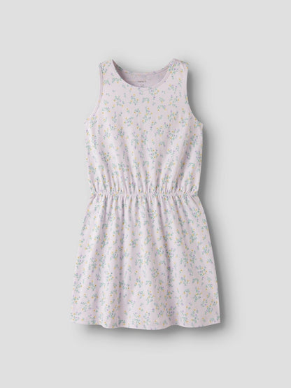 Klänning Vigga K Blommor Lila