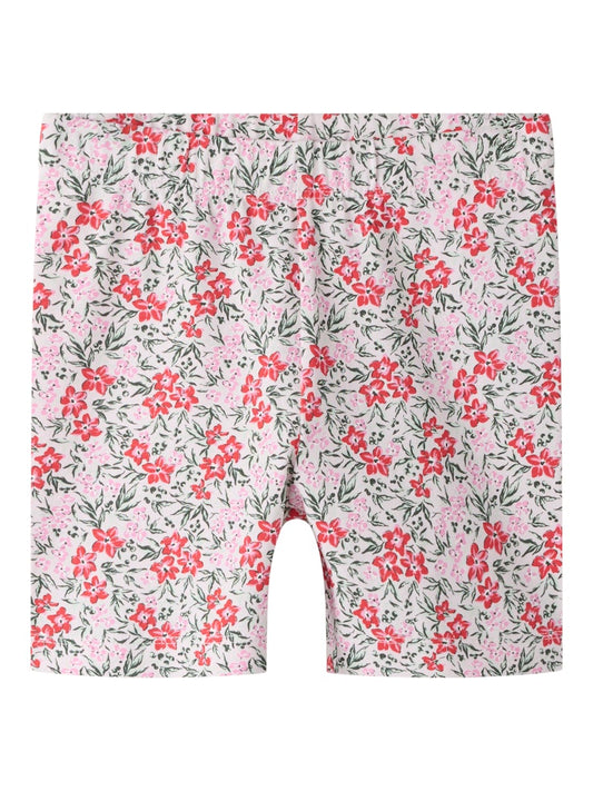 Cykelbyxa/Shorts Vayo Mönstrade Blommor Ljusrosa