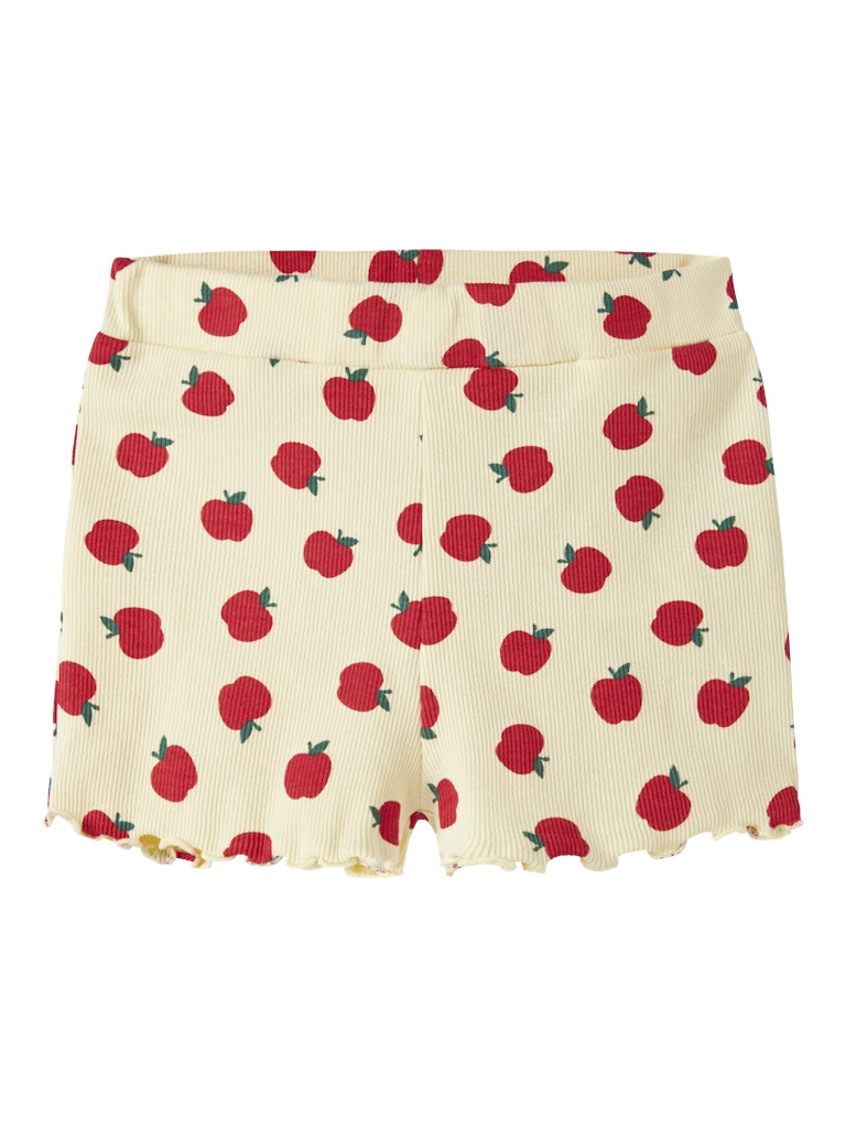 Shorts Ribbade Vemma Äpplen Gul