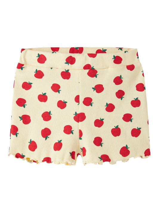 Shorts Ribbade Vemma Äpplen Gul