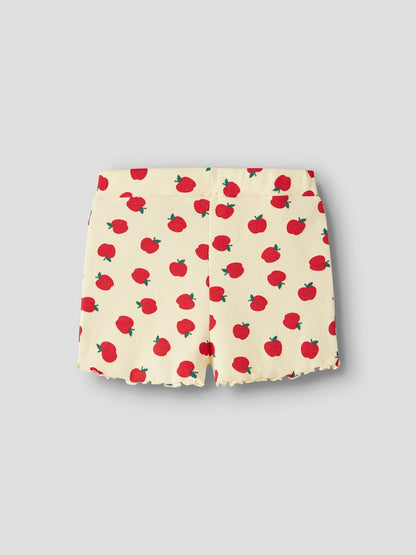 Shorts Ribbade Vemma Äpplen Gul