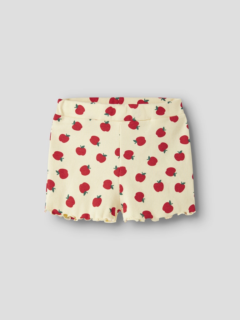 Shorts Ribbade Vemma Äpplen Gul