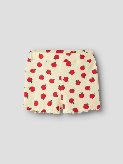Shorts Ribbade Vemma Äpplen Gul