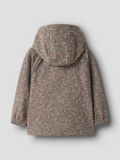 Softshell Jacka Vattentät Alfa08 Blommor Brun