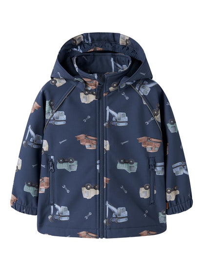Softshell Jacka Vattentät Alfa08 Fordon Blå