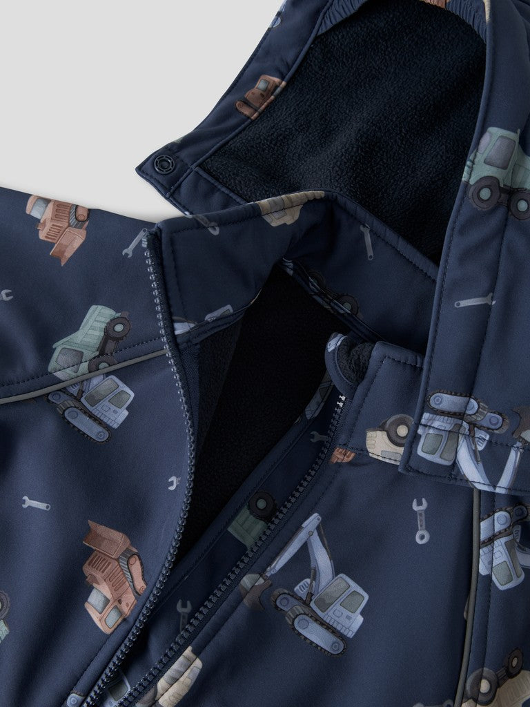 Softshell Jacka Vattentät Alfa08 Fordon Blå