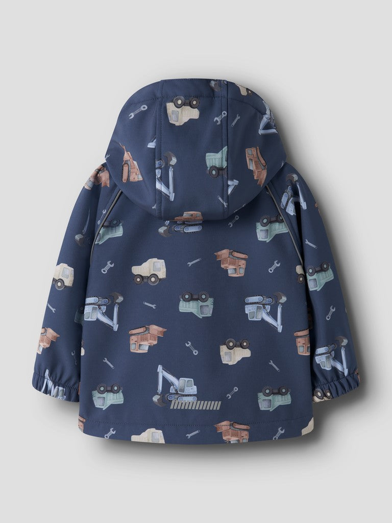 Softshell Jacka Vattentät Alfa08 Fordon Blå