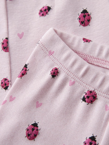 Leggings Haline Nyckelpiga Rosa