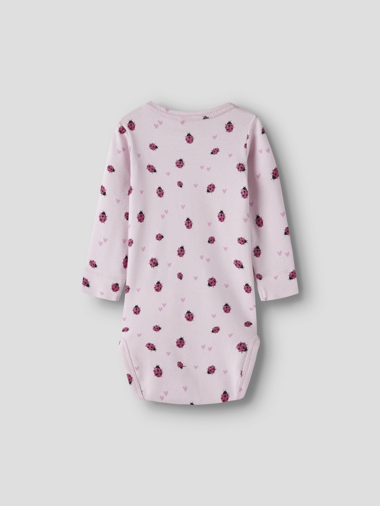 Body Långärmad Haline Nyckelpigor Rosa