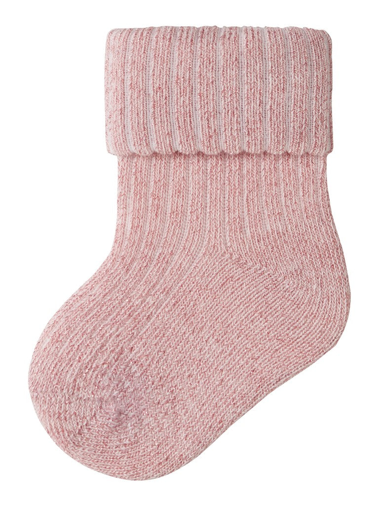 Strumpor Nobba Glitter Enfärgade Rosa