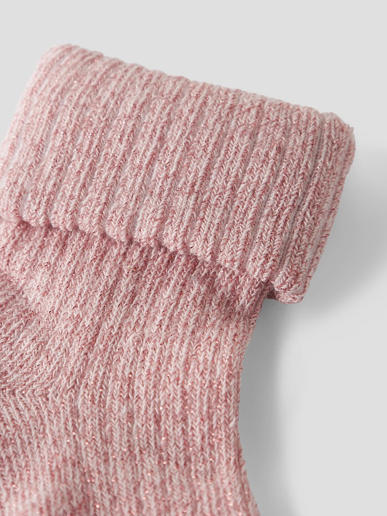 Strumpor Nobba Glitter Enfärgade Rosa