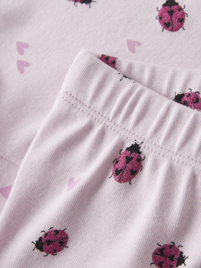 Cykelbyxa/Korta Leggings Haline Nyckelpigor Rosa