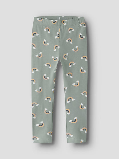 Leggings Vivian Regnbåge Grön