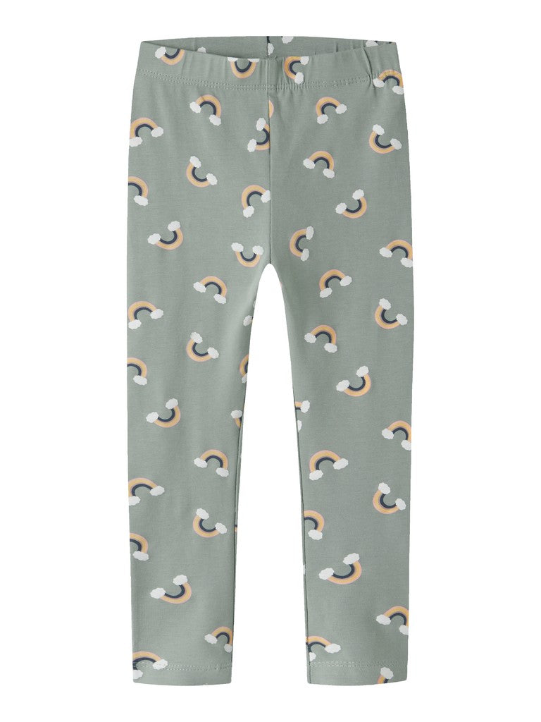 Leggings Vivian Regnbåge Grön
