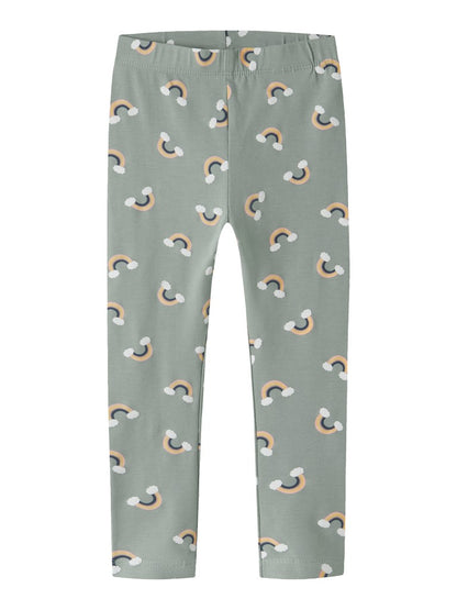 Leggings Vivian Regnbåge Grön