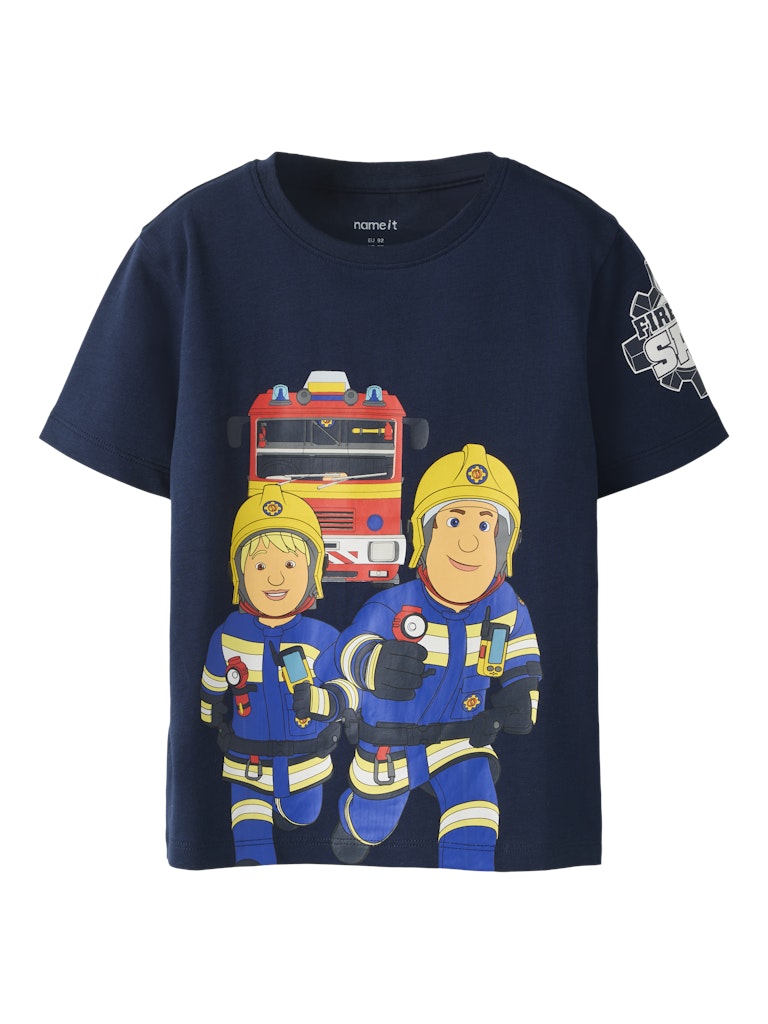 T-shirt Brandman Sam Arson Marinblå