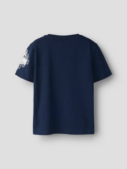 T-shirt Brandman Sam Arson Marinblå