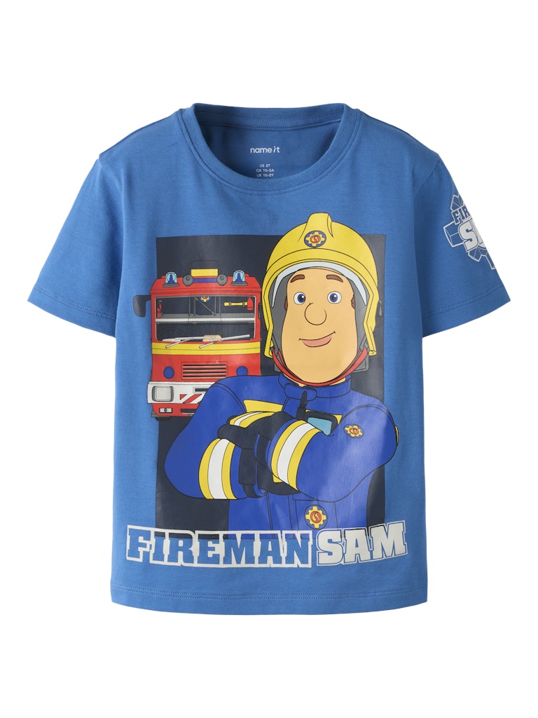 T-shirt Brandman Sam Arson Klarblå