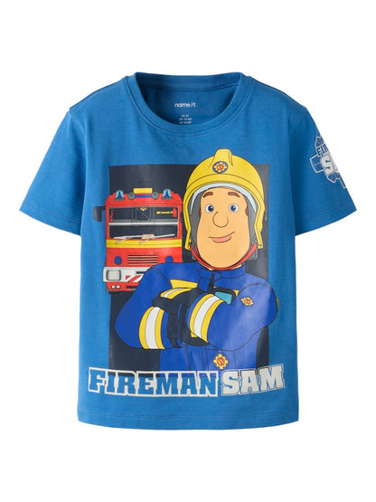 T-shirt Brandman Sam Arson Klarblå