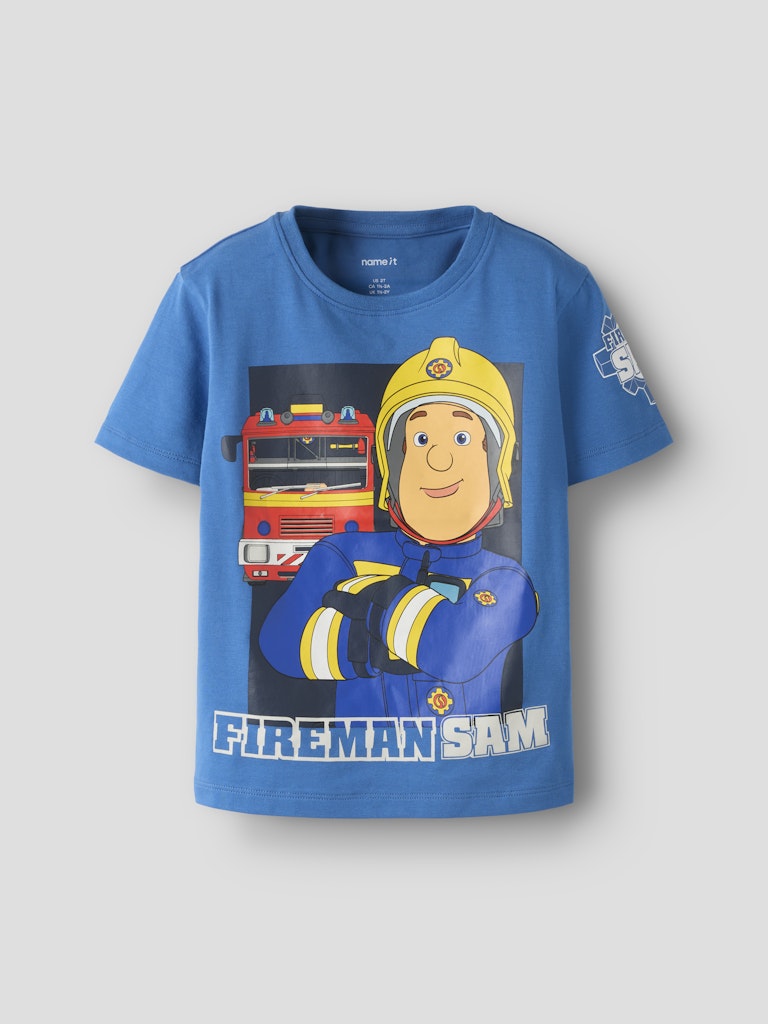 T-shirt Brandman Sam Arson Klarblå