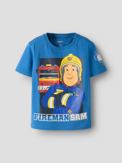 T-shirt Brandman Sam Arson Klarblå