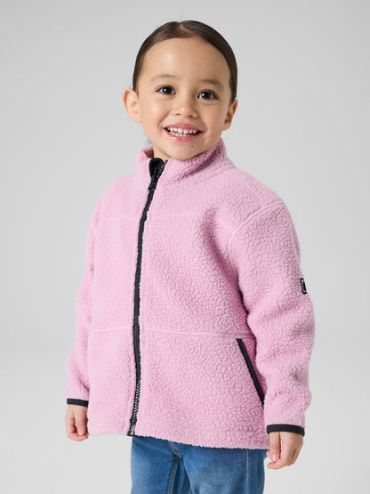 Jacka Teddy Bulina Enfärgad Rosa