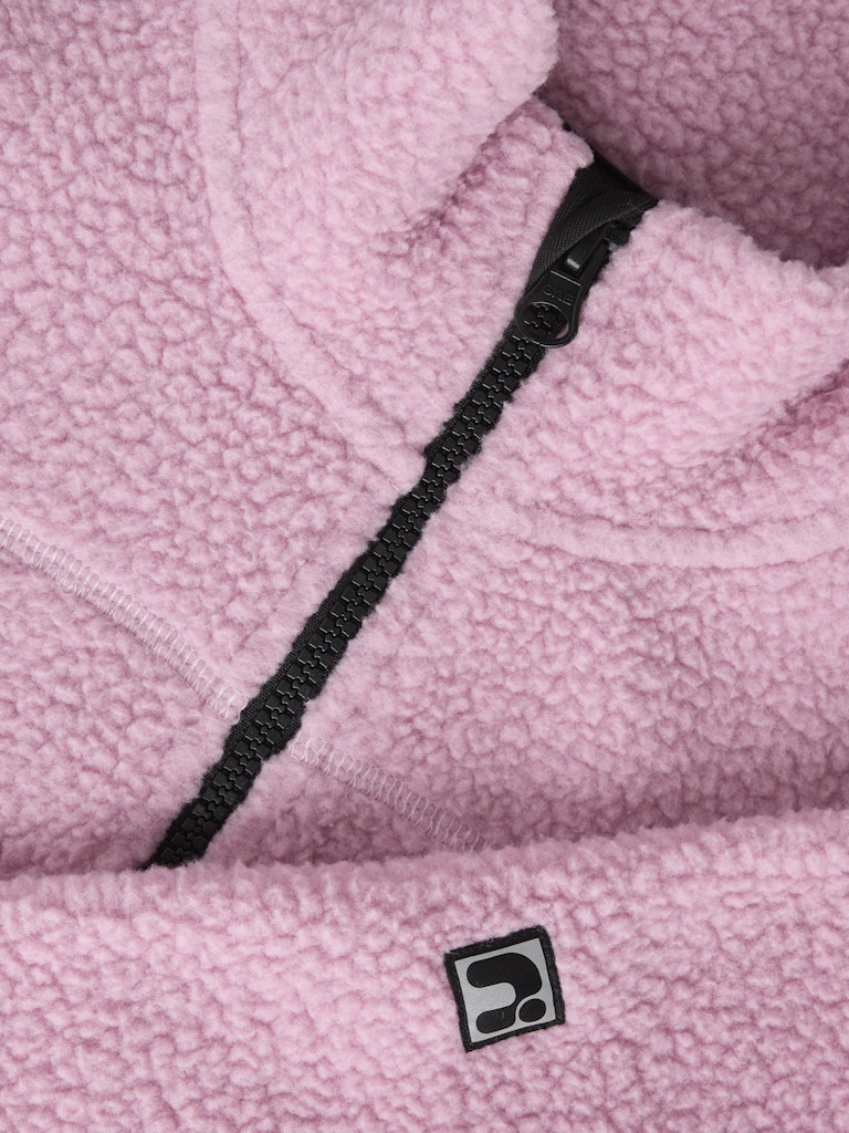 Jacka Teddy Bulina Enfärgad Rosa