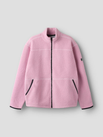 Jacka Teddy Bulina Enfärgad Rosa