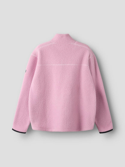Jacka Teddy Bulina Enfärgad Rosa