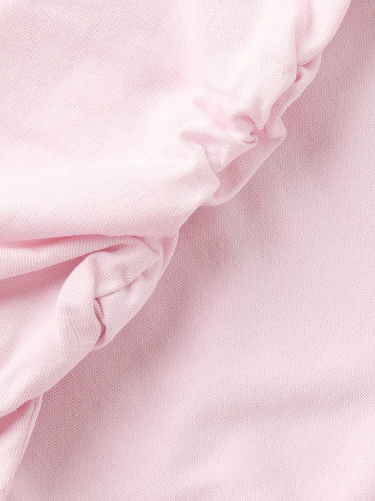 Topp Hanga Rynk Enfärgad Ljusrosa