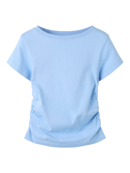 Topp Hanga Rynk Enfärgad Ljusblå