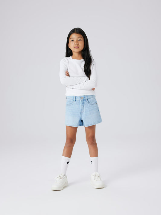 Jeansshorts Rose Ljus Tvätt Blå