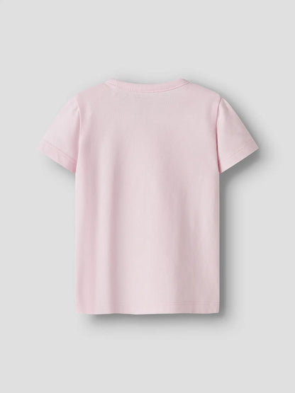 T-shirt Kortärmad Glassar Jacoba Ljusrosa
